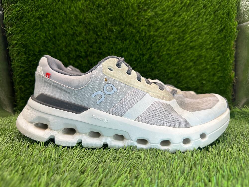 On Running Cloudrunner 2 3WE10130622 Athletic Sneaker Women's 8.5 White Mesh Gym